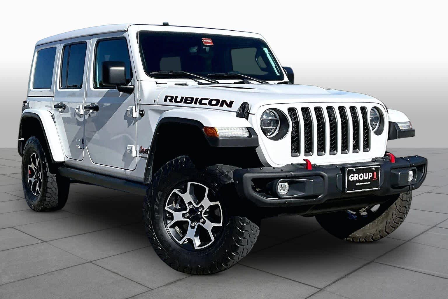 Used 2022 Jeep Wrangler Unlimited Rubicon w/ Steel Bumper Group AWD/4WD image 3