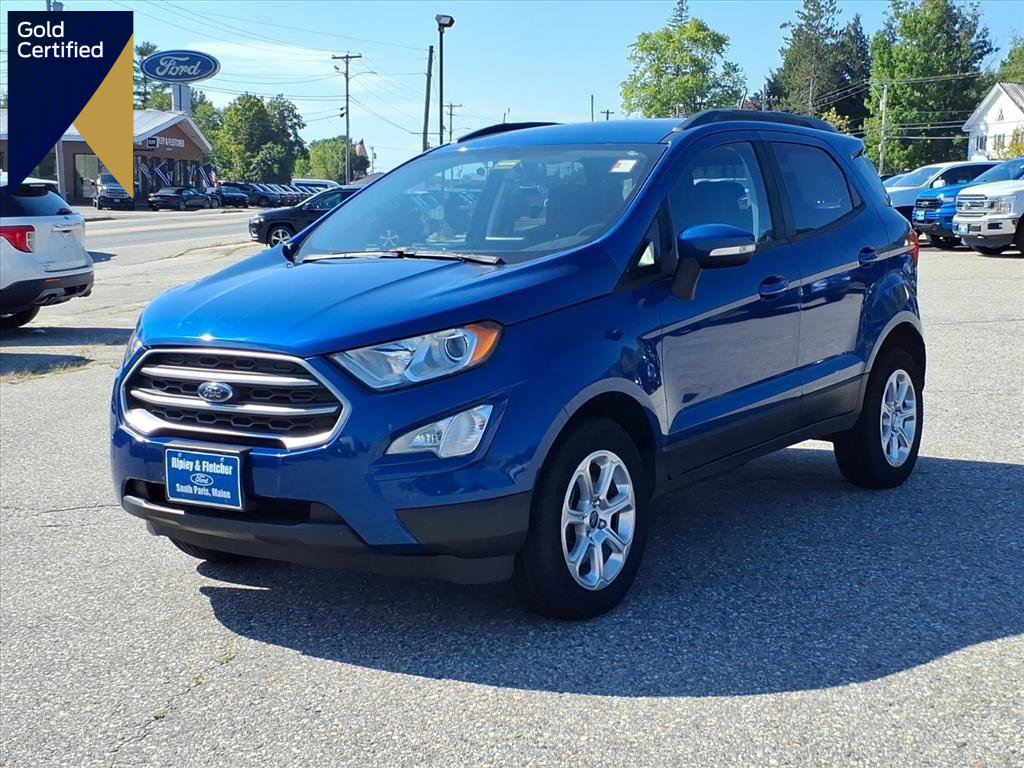 Certified 2020 Ford EcoSport SE
