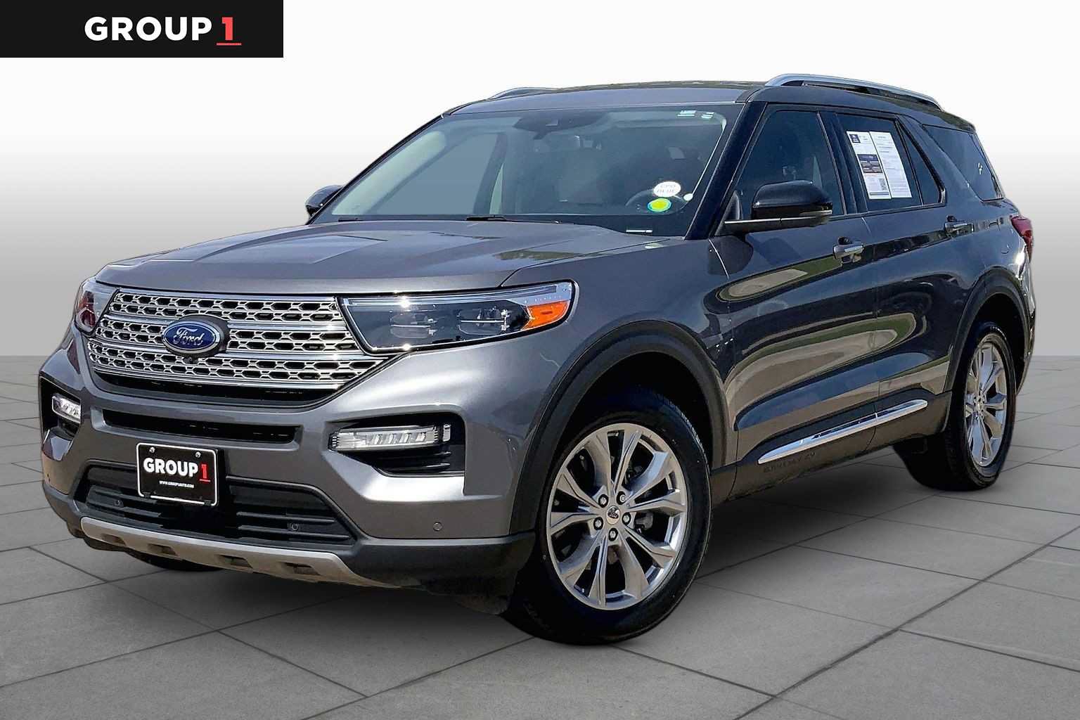 Certified 2021 Ford Explorer Limited w/ Equipment Group 301A AWD/4WD image 1