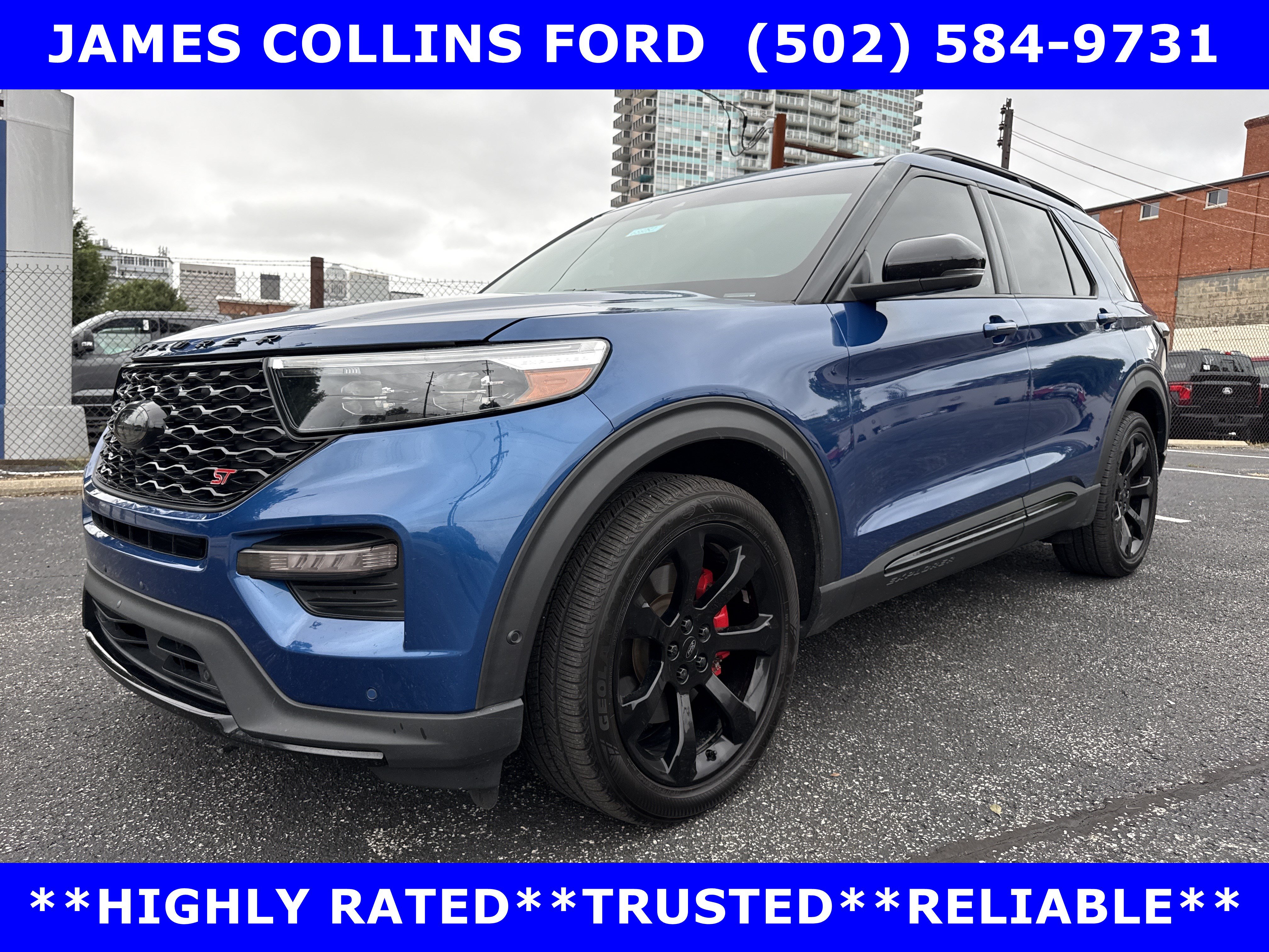 Certified 2021 Ford Explorer ST w/ Equipment Group 401A AWD/4WD image 4