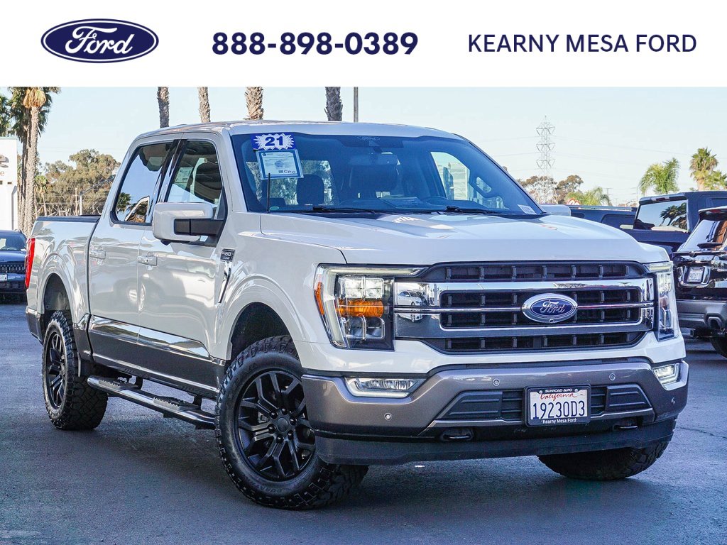 Certified 2021 Ford F150 Lariat w/ Equipment Group 501A Mid