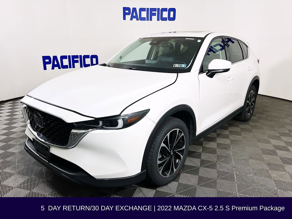 Used 2022 MAZDA CX-5 AWD 2.5 S w/ Premium Package image 4