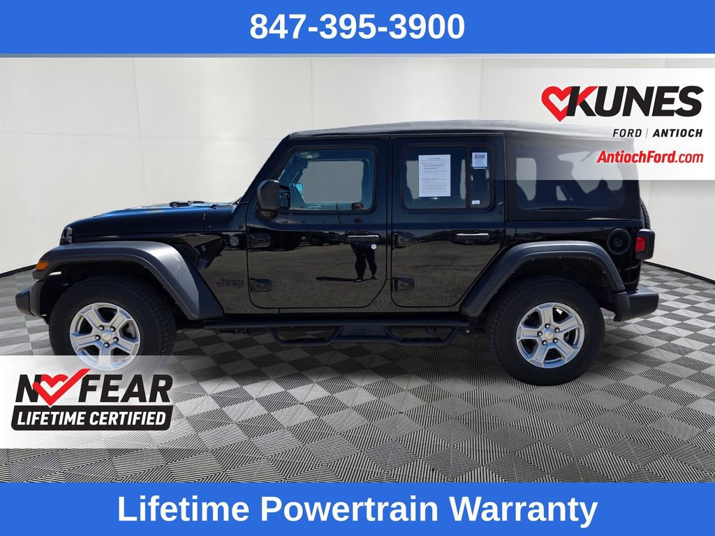 Used 2022 Jeep Wrangler Unlimited Sport AWD/4WD image 4