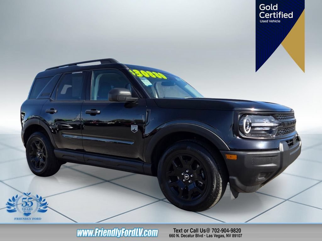 Certified 2025 Ford Bronco Sport Big Bend w/ Black Appearance Package