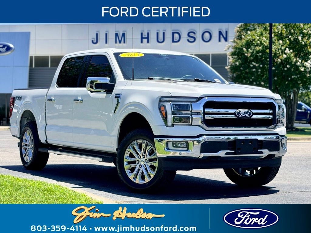 Certified 2024 Ford F150 Lariat w/ Bed Utility Package