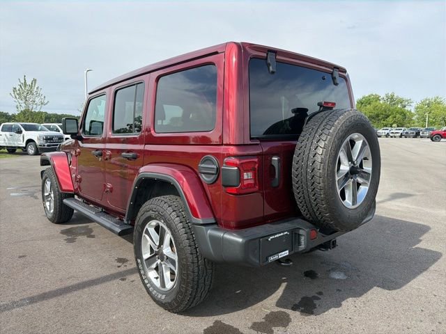 Used 2021 Jeep Wrangler Unlimited Sahara w/ Uconnect 4C Nav & Sound Group AWD/4WD image 12