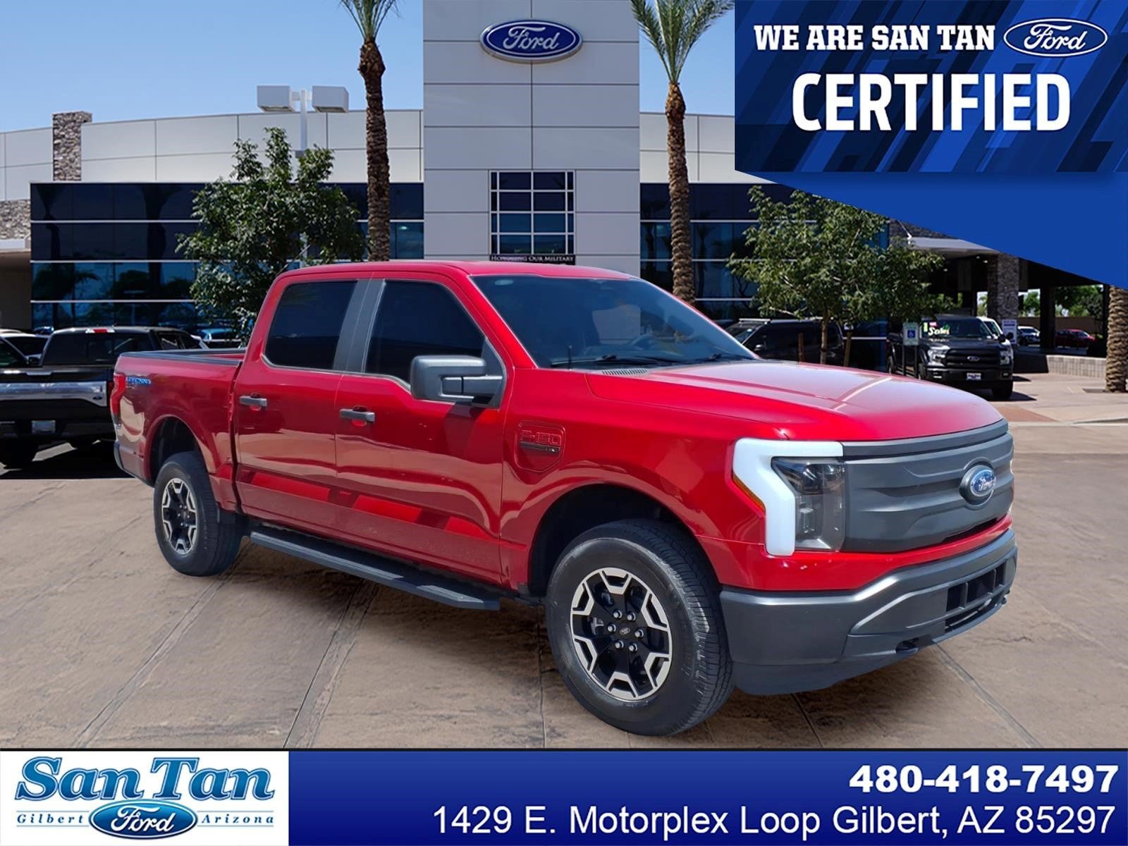 Certified 2023 Ford F150 Lightning Pro