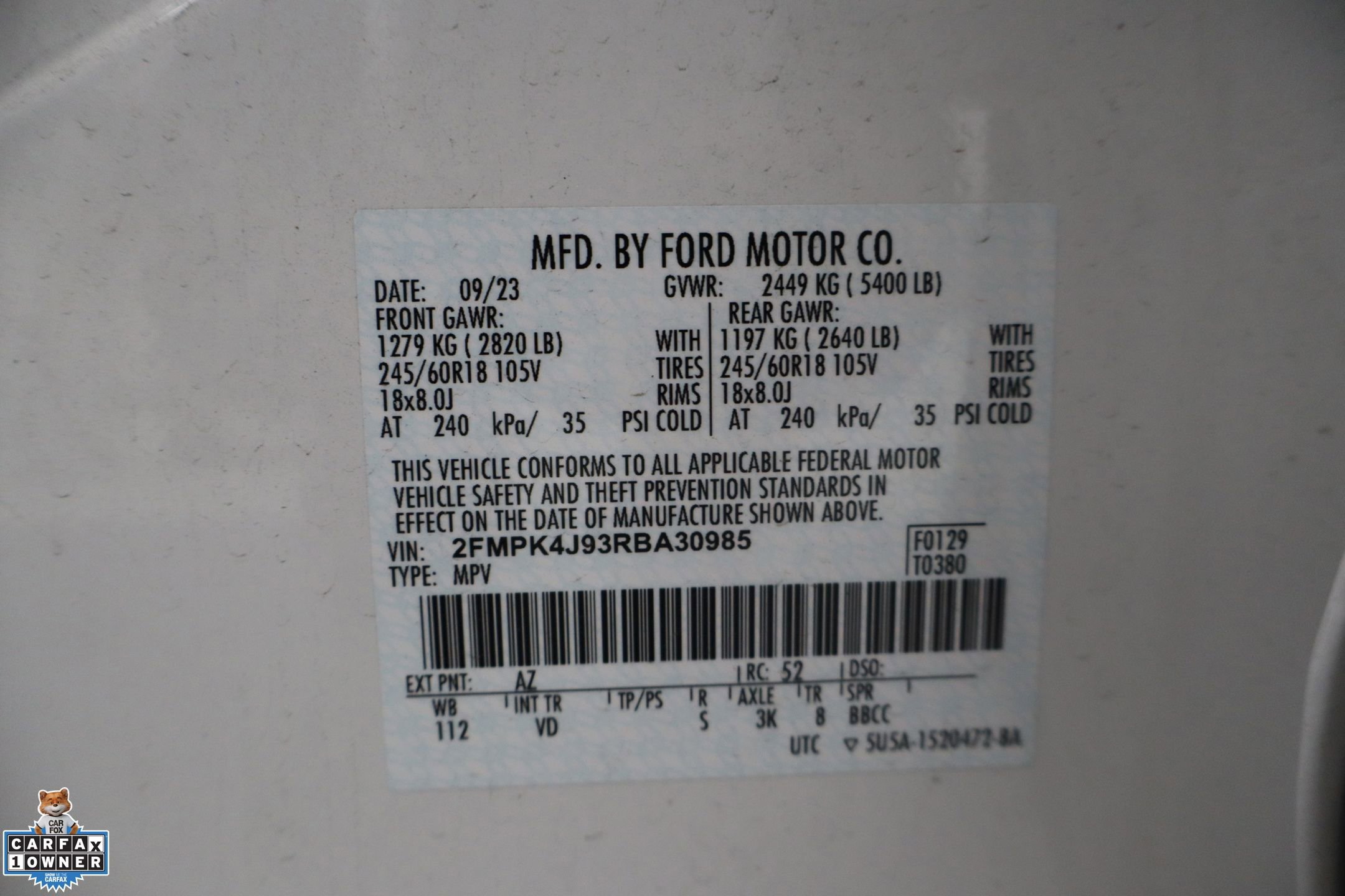 Certified 2024 Ford Edge SEL w/ Convenience Package image 30