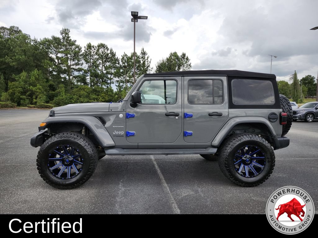 Used 2019 Jeep Wrangler Unlimited Sahara AWD/4WD image 2