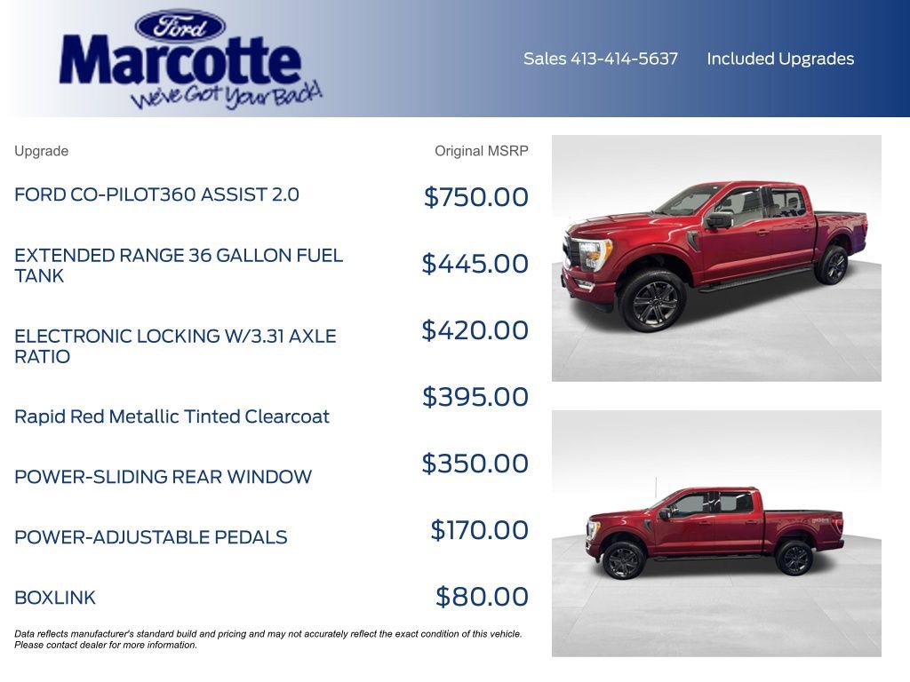 Certified 2021 Ford F150 XLT w/ Equipment Group 302A High AWD/4WD image 5