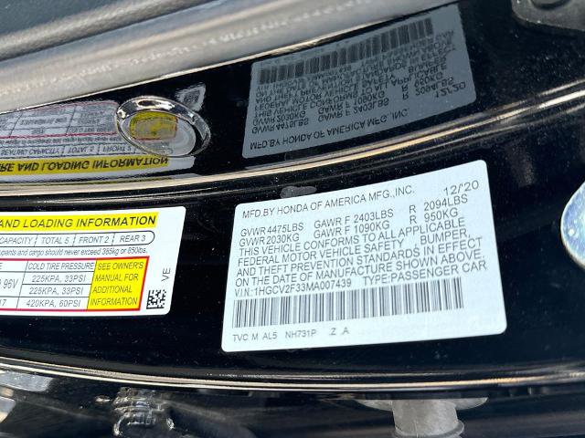 Used 2021 Honda Accord Sport image 16