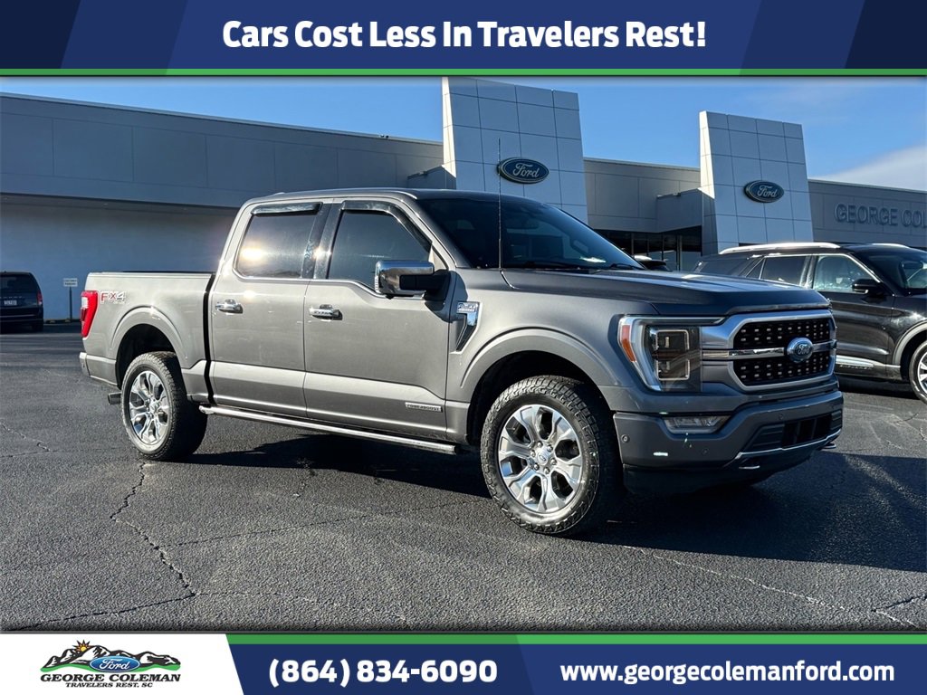 Certified 2021 Ford F150 Platinum w/ Equipment Group 701A High