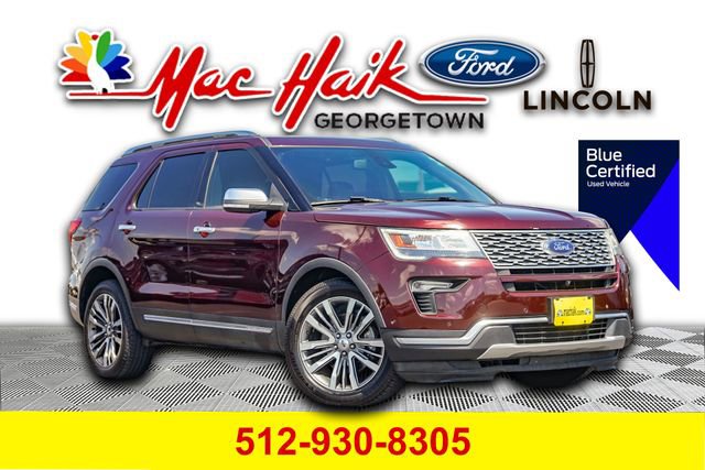 Certified 2019 Ford Explorer Platinum