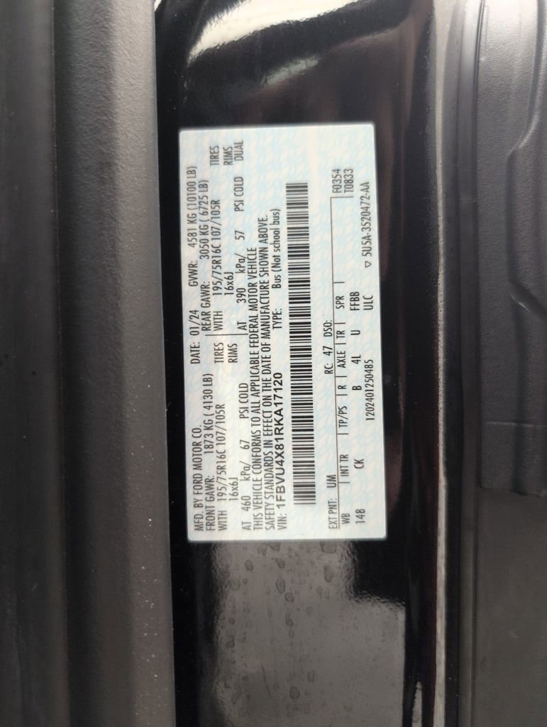 Certified 2024 Ford Transit 350 XLT image 51