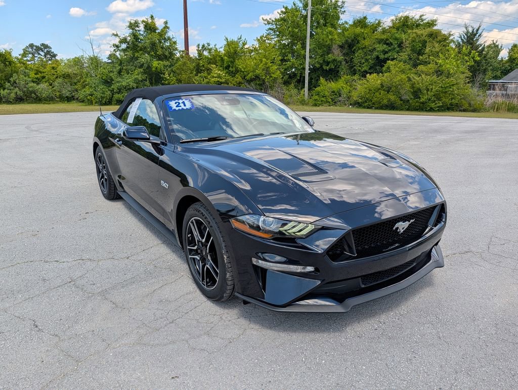 Certified 2021 Ford Mustang GT Premium w/ Ford Safe & Smart Package RWD image 4
