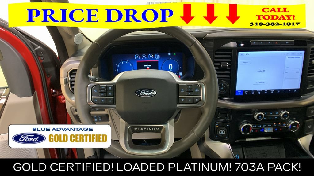 Certified 2024 Ford F150 Platinum w/ Equipment Group 703A Plus AWD/4WD image 34