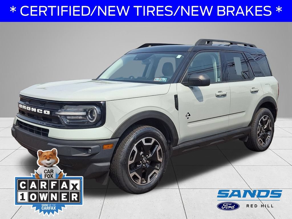 Certified 2022 Ford Bronco Sport Outer Banks