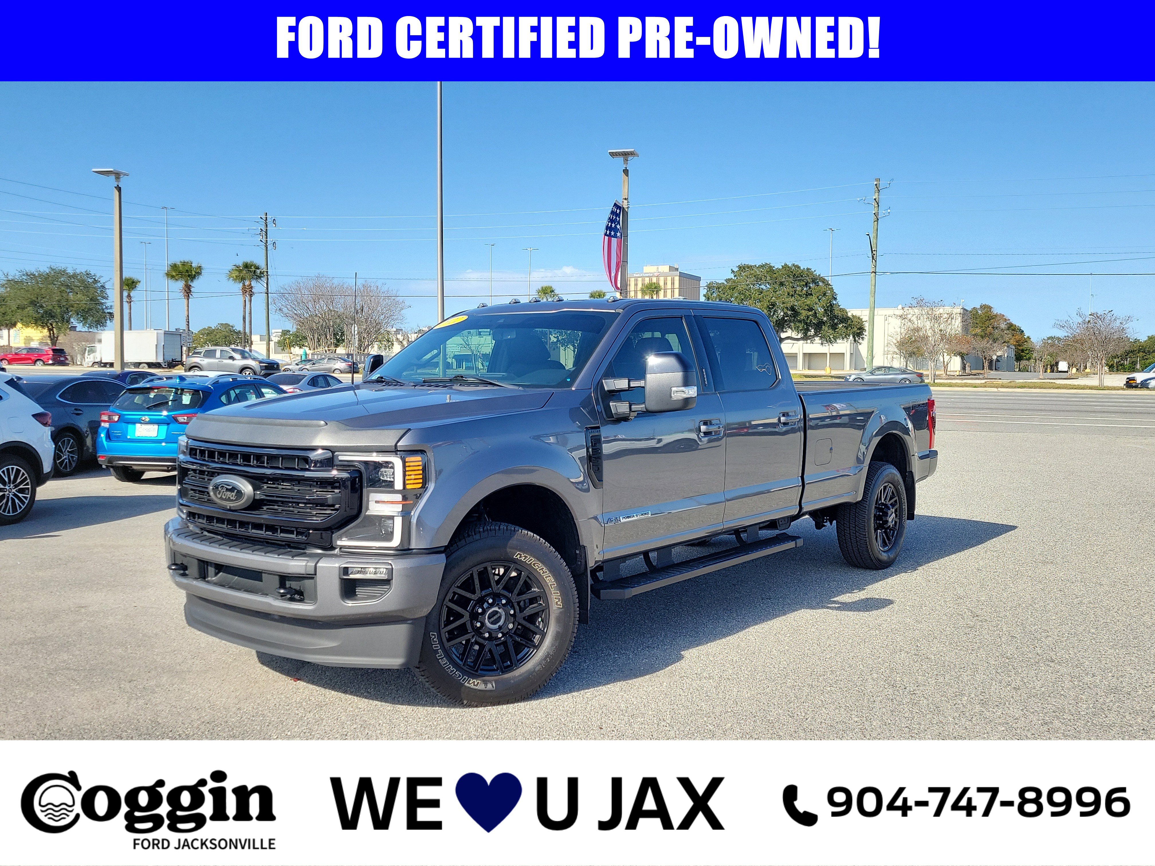 Certified 2022 Ford F350 Lariat w/ Black Appearance Package