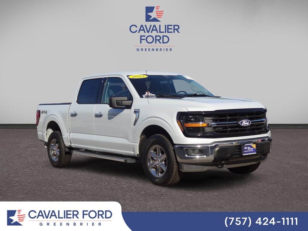 Certified 2025 Ford F150 XLT w/ Equipment Group 301A Standard