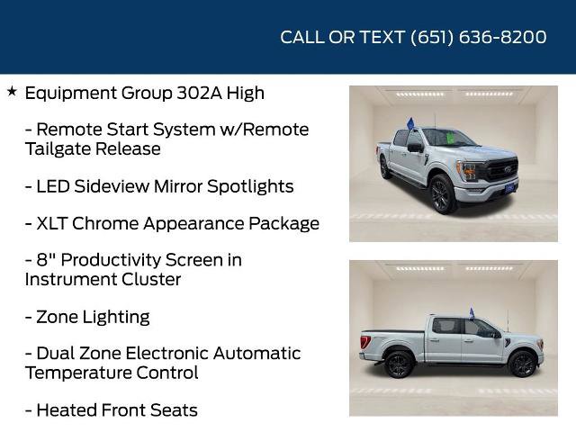 Certified 2023 Ford F150 XLT w/ Equipment Group 302A High image 10
