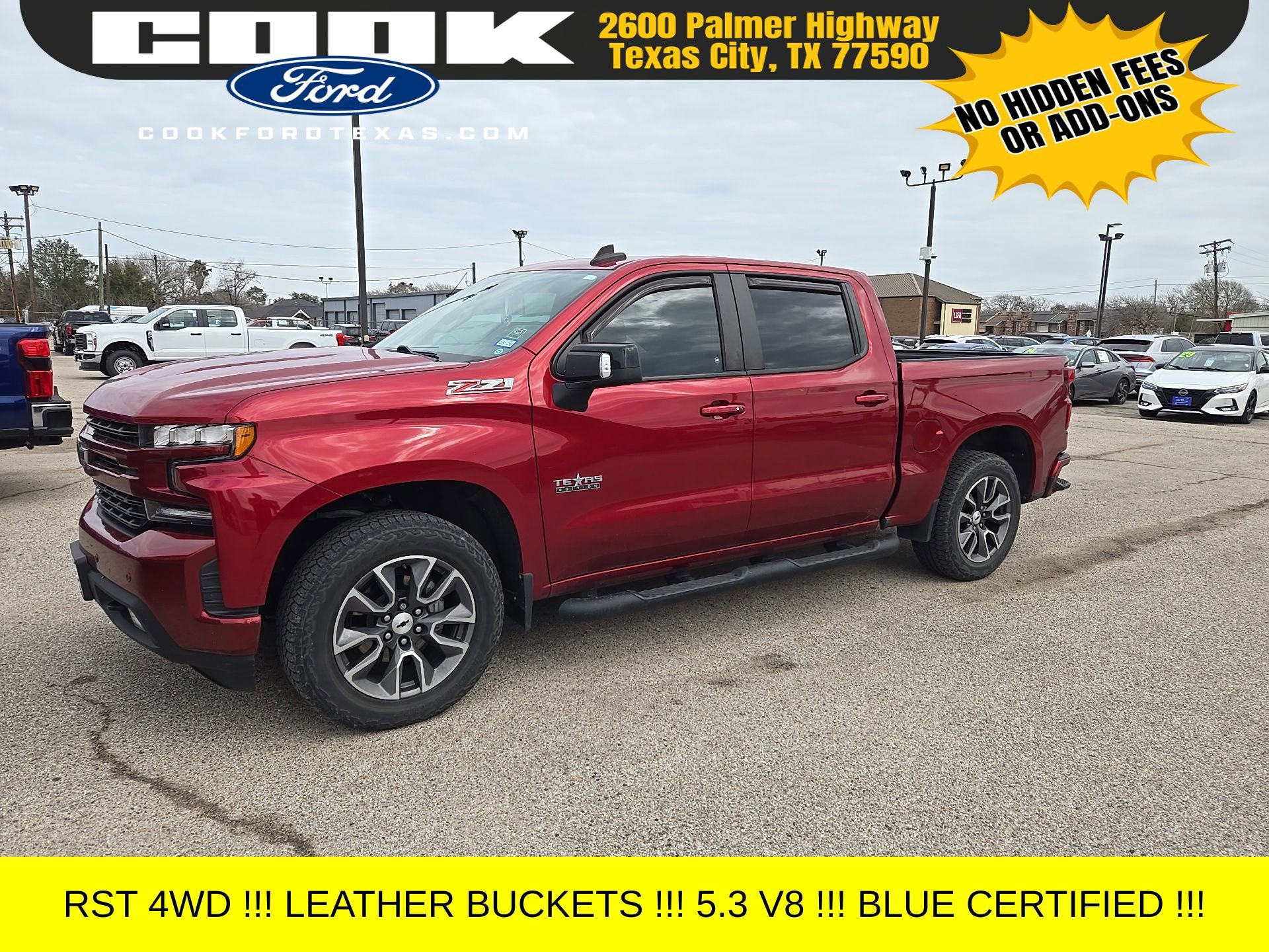 Used 2021 Chevrolet Silverado 1500 RST w/ Texas Edition Plus