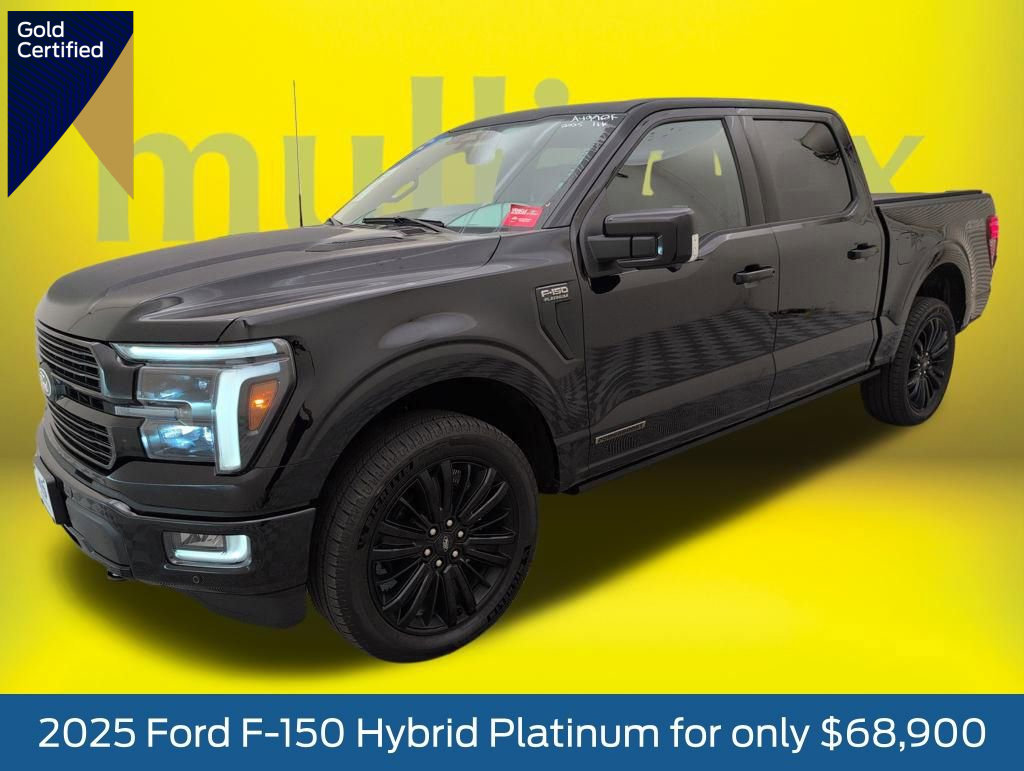 Certified 2025 Ford F150 Platinum w/ Equipment Group 702A High