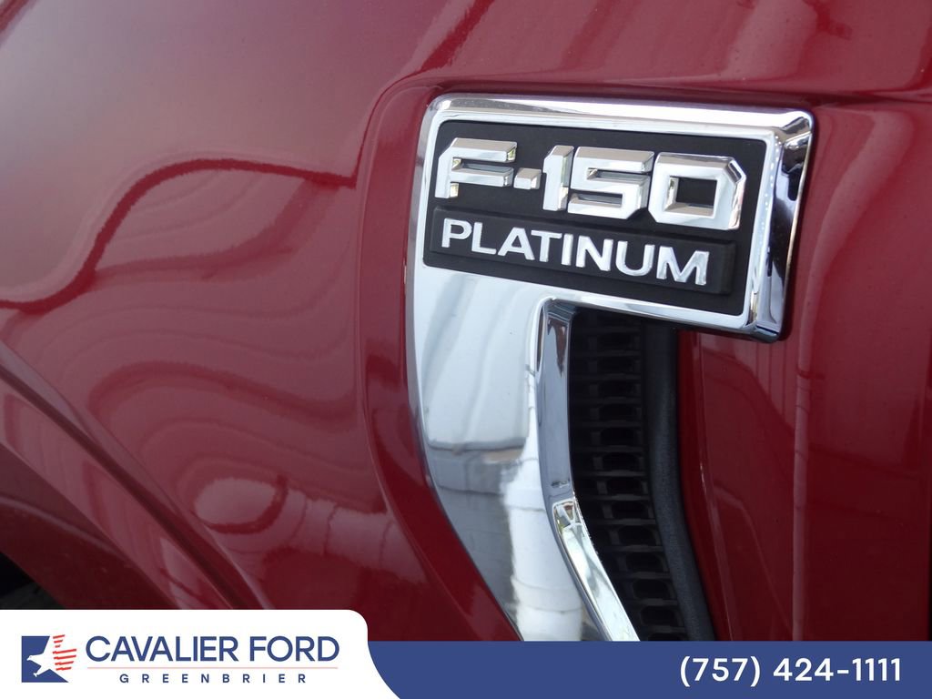 Certified 2021 Ford F150 Platinum w/ Equipment Group 701A High AWD/4WD image 50