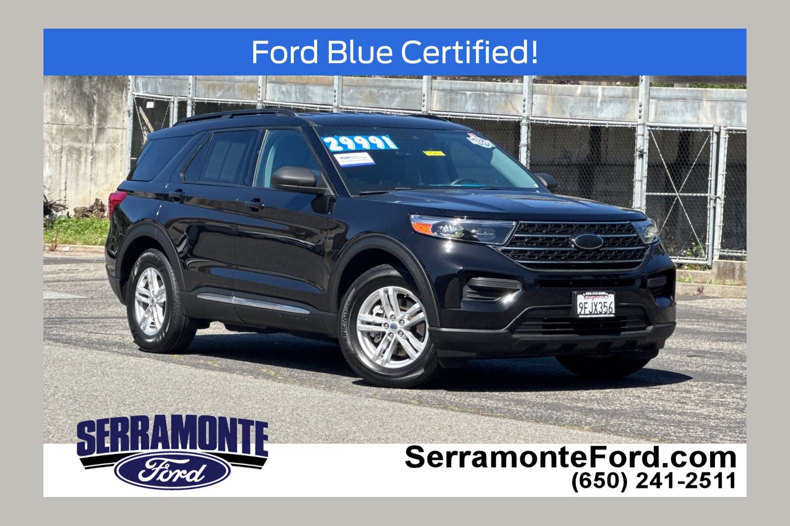 Certified 2023 Ford Explorer XLT RWD image 1