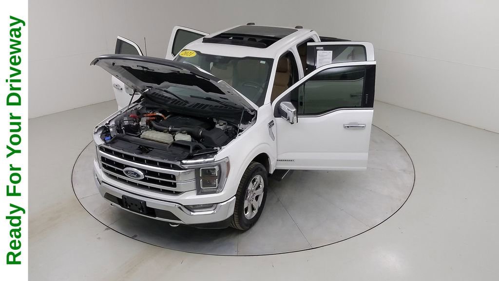 Certified 2021 Ford F150 Lariat w/ Equipment Group 502A High image 49