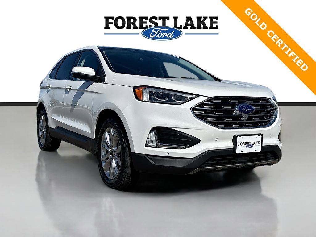 Certified 2023 Ford Edge Titanium w/ Equipment Group 301A AWD/4WD image 1