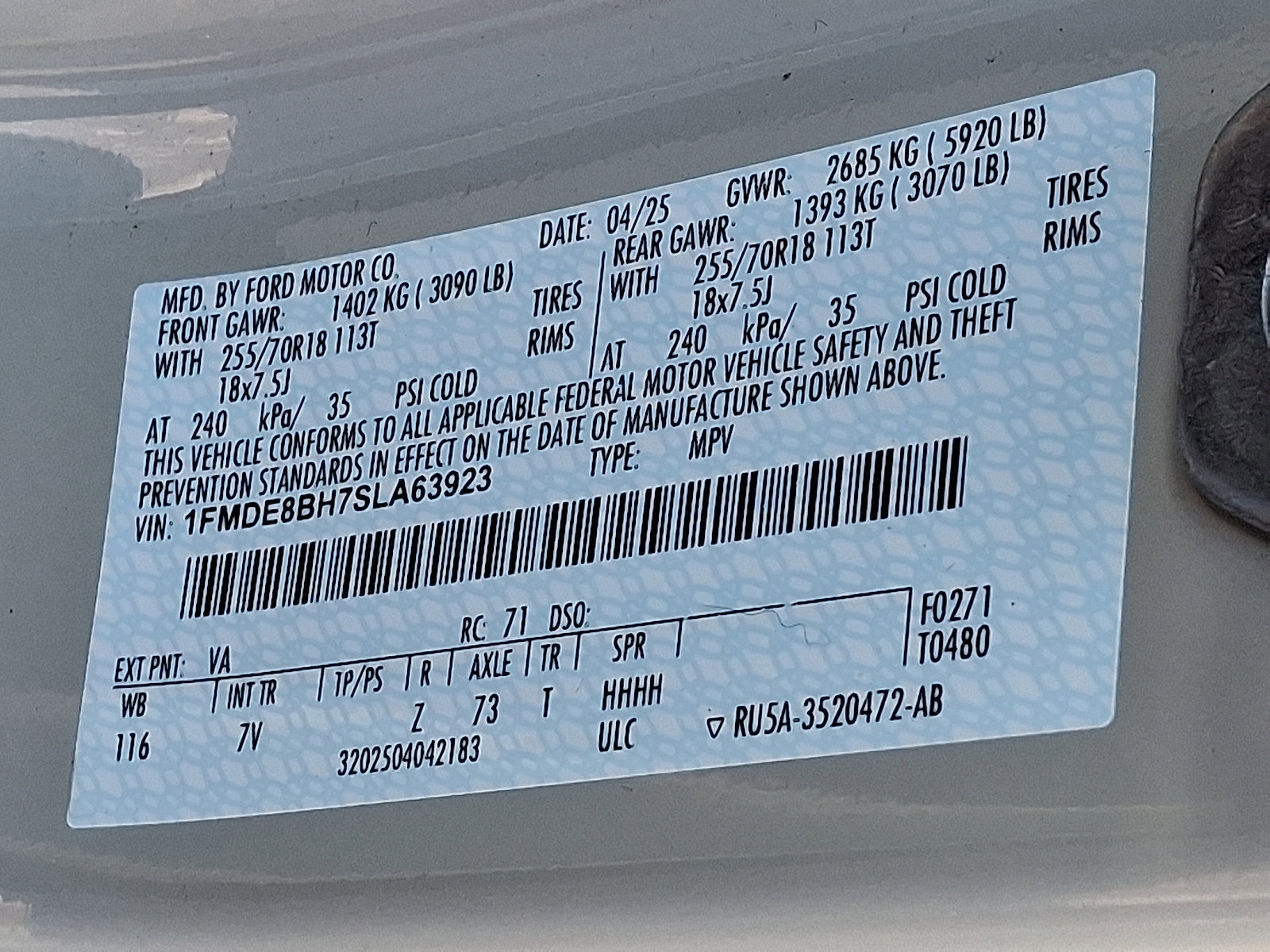 Certified 2025 Ford Bronco Outer Banks image 26