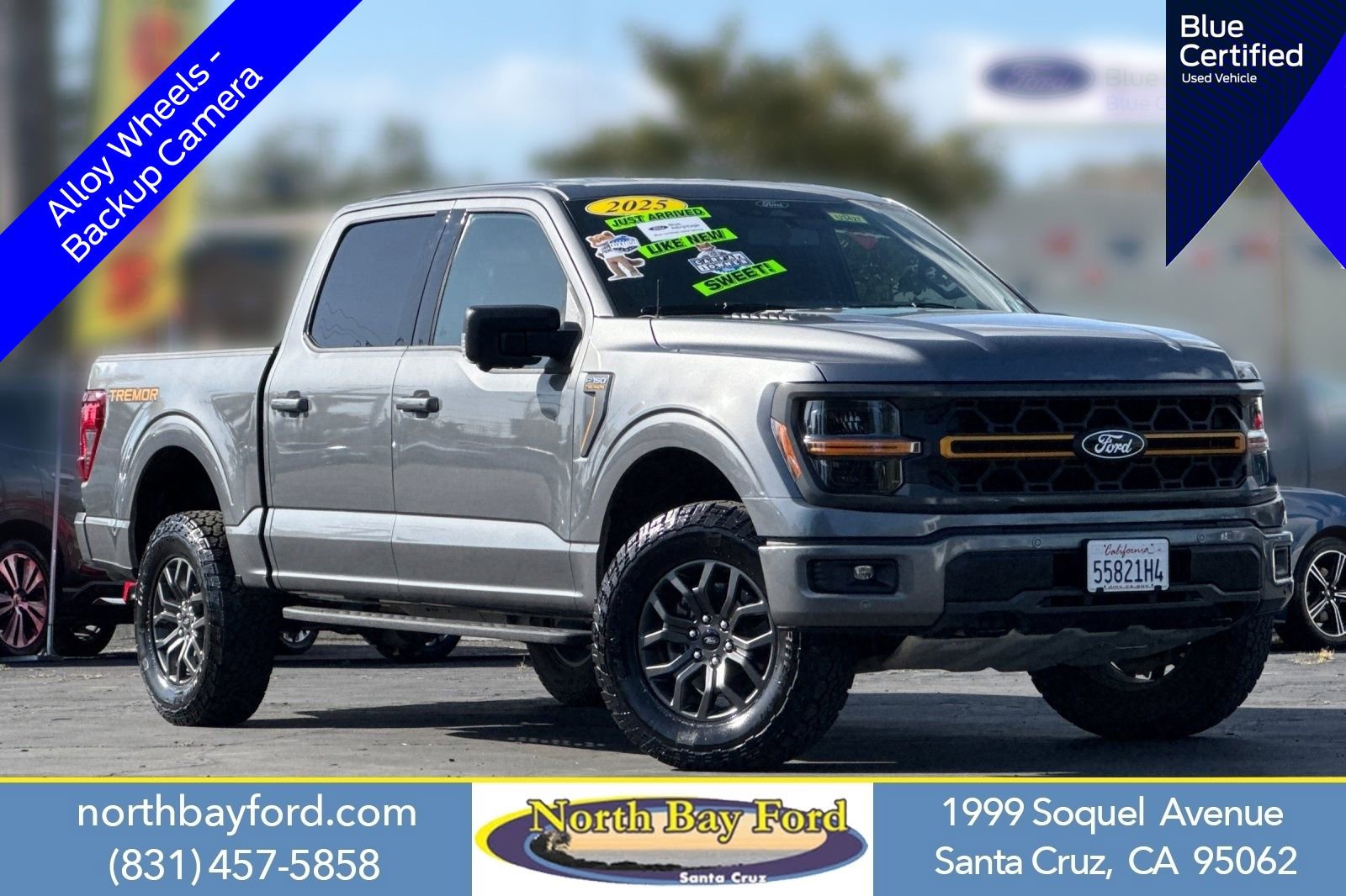 Certified 2025 Ford F150 Tremor w/ Bed Utility Package