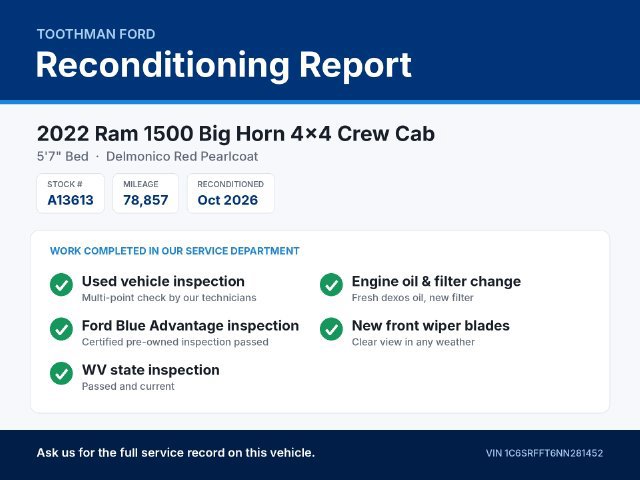 Used 2022 RAM 1500 Big Horn AWD/4WD image 6