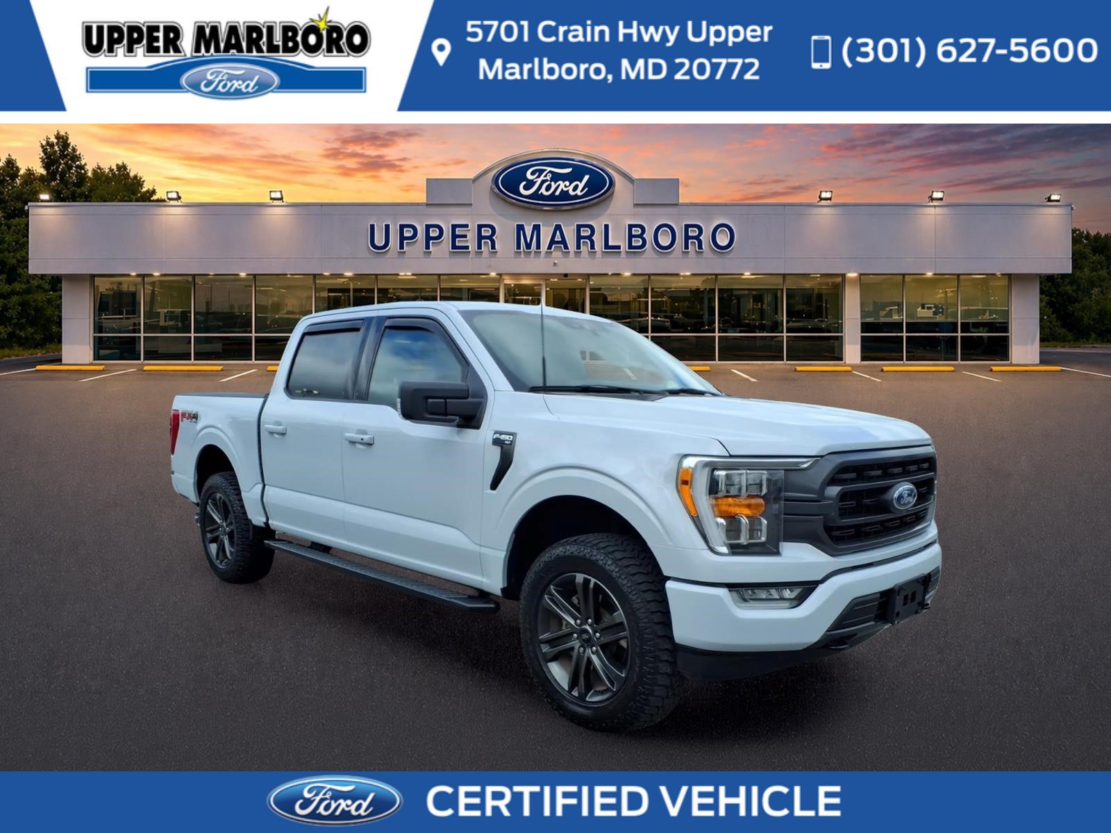 Certified 2022 Ford F150 XLT w/ Equipment Group 302A High
