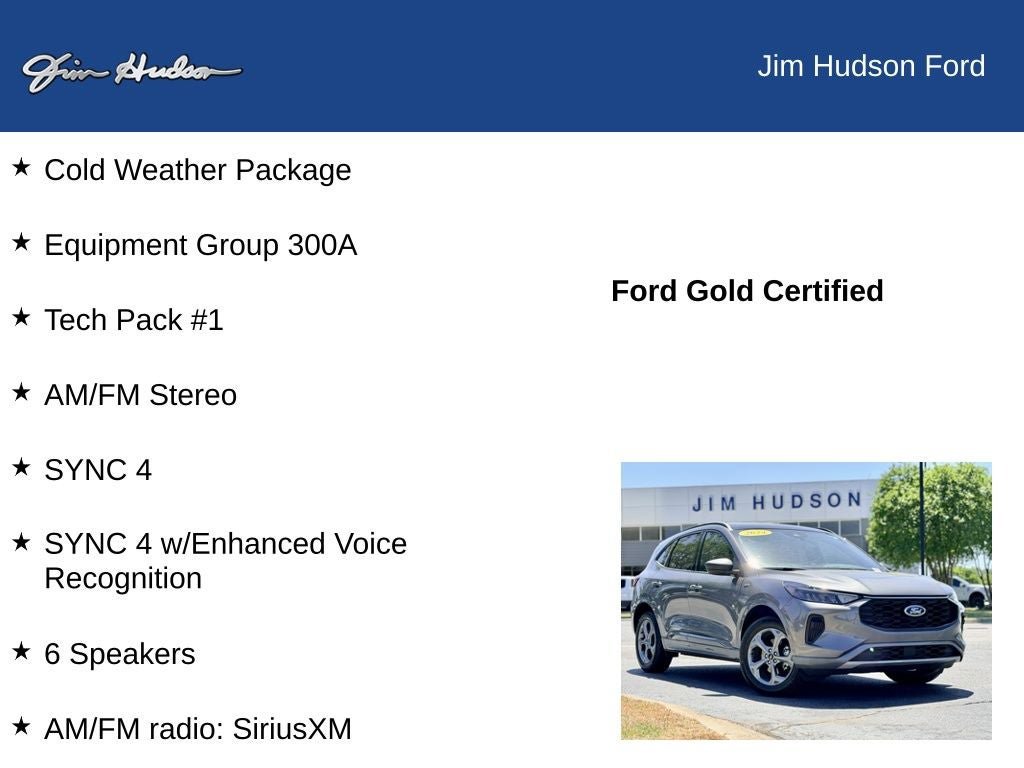Certified 2024 Ford Escape ST-Line w/ Tech Pack #1 AWD/4WD image 12
