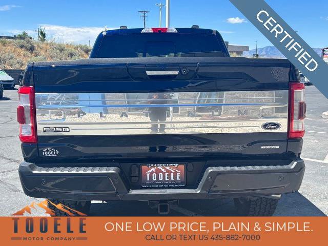 Certified 2022 Ford F150 Platinum w/ Equipment Group 701A High AWD/4WD image 5