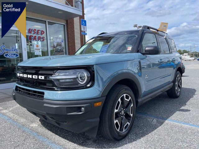 Certified 2022 Ford Bronco Sport Outer Banks w/ Tech Package