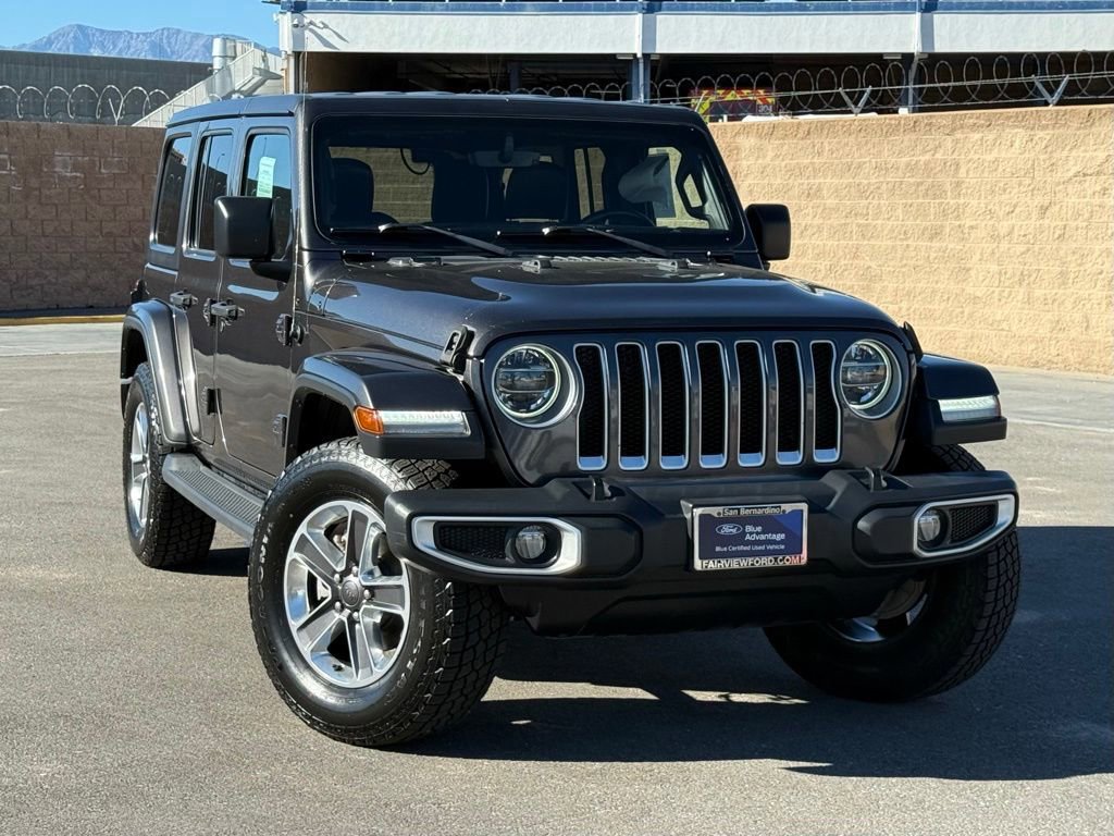Used 2020 Jeep Wrangler Unlimited Sahara image 2
