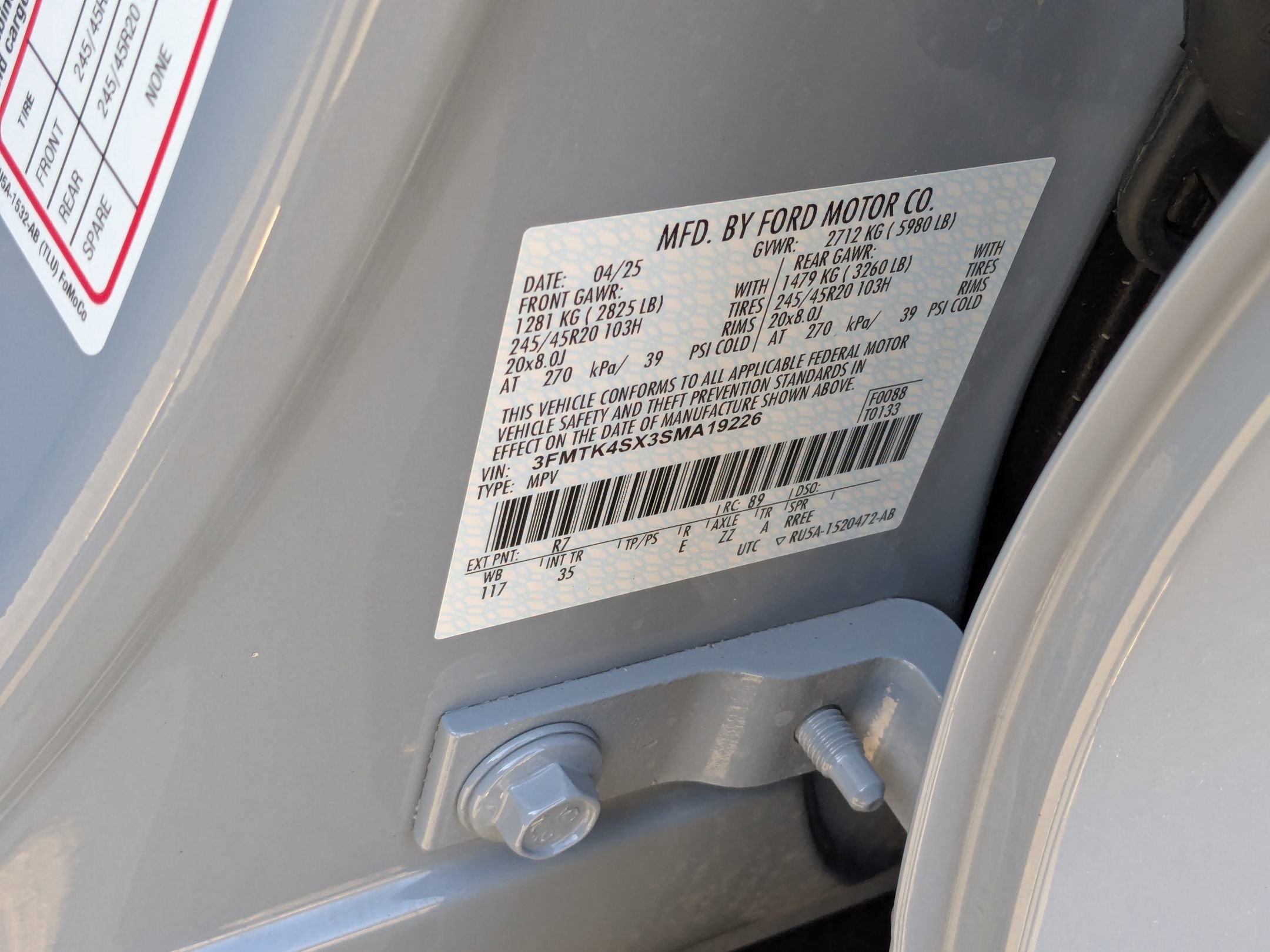 Certified 2025 Ford Mustang Mach-E GT image 43