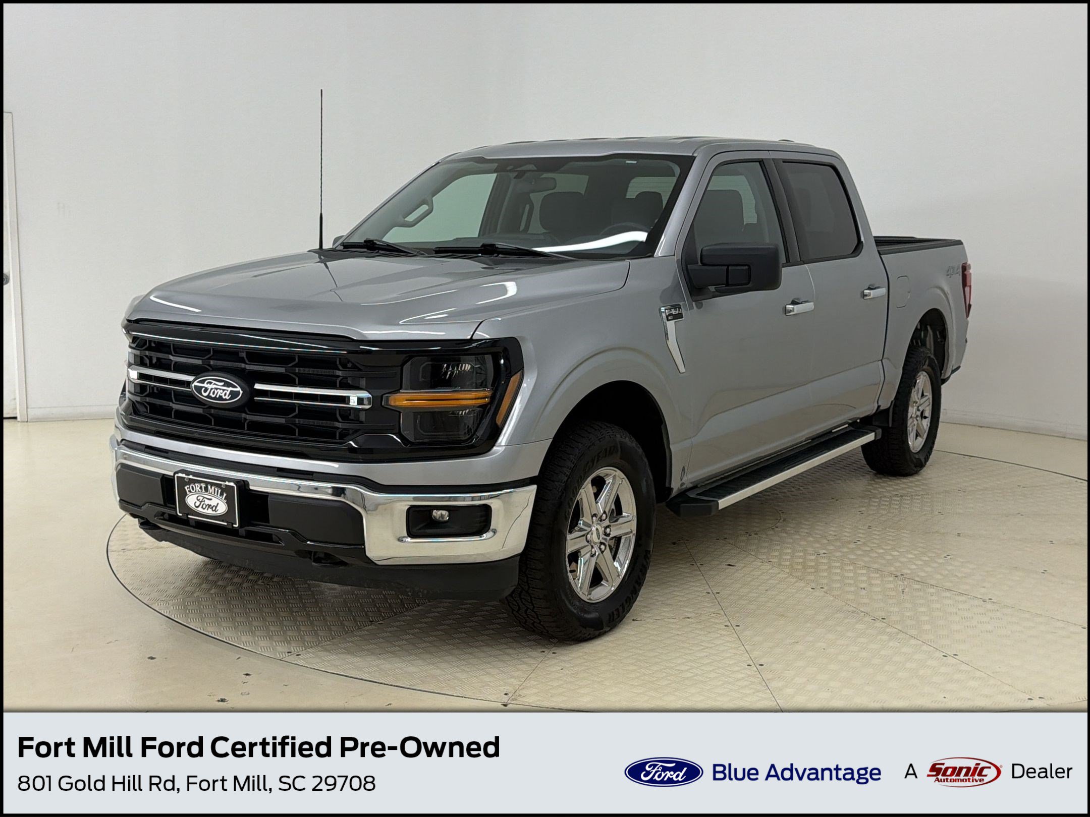 Certified 2025 Ford F150 XLT w/ Equipment Group 301A Standard