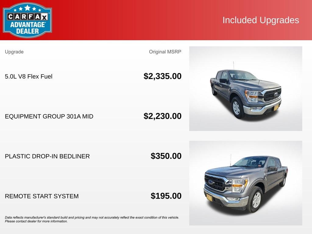 Certified 2022 Ford F150 XLT w/ Equipment Group 301A Mid AWD/4WD image 14