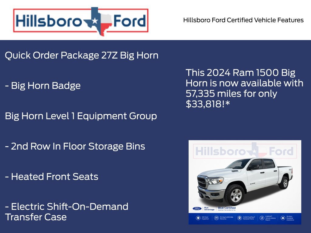 Used 2024 RAM 1500 Big Horn AWD/4WD image 5