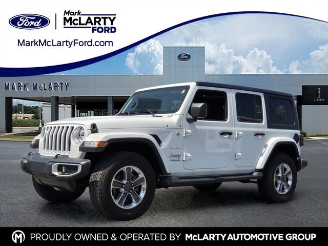 Used 2021 Jeep Wrangler Unlimited Sahara w/ Safety Group AWD/4WD 360° Tour