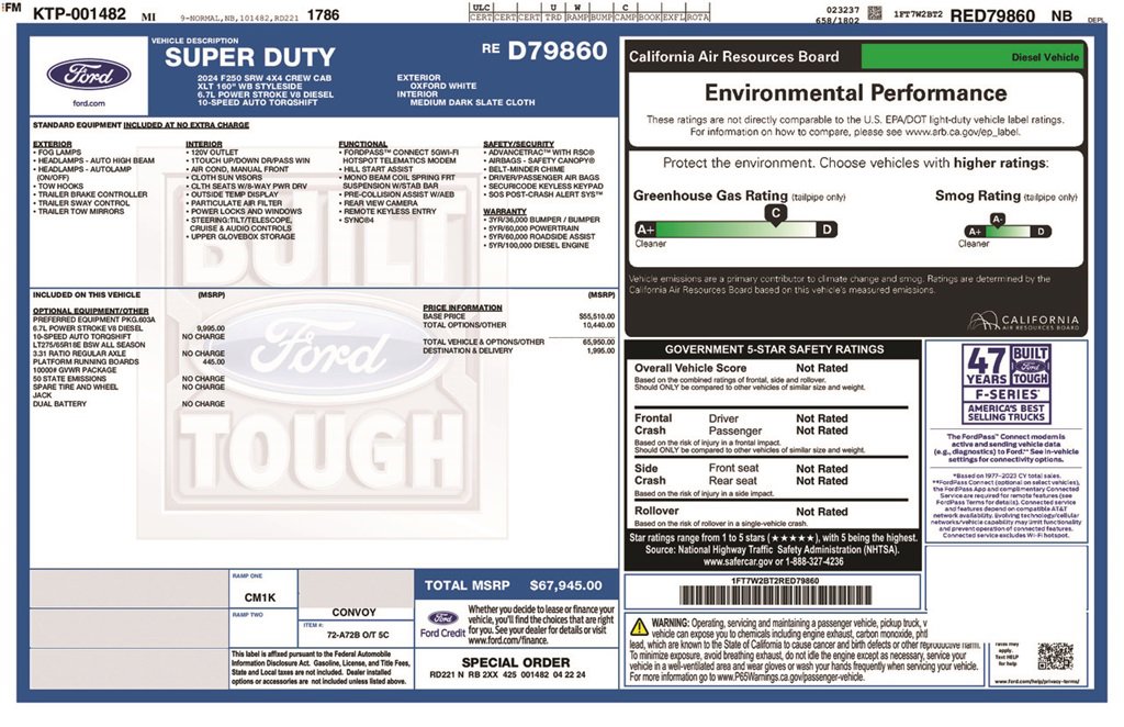 Certified 2024 Ford F250 XLT image 5