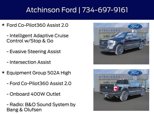 Certified 2021 Ford F150 Lariat w/ Equipment Group 502A High image 16