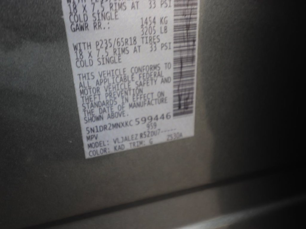 Used 2019 Nissan Pathfinder SV FWD image 24