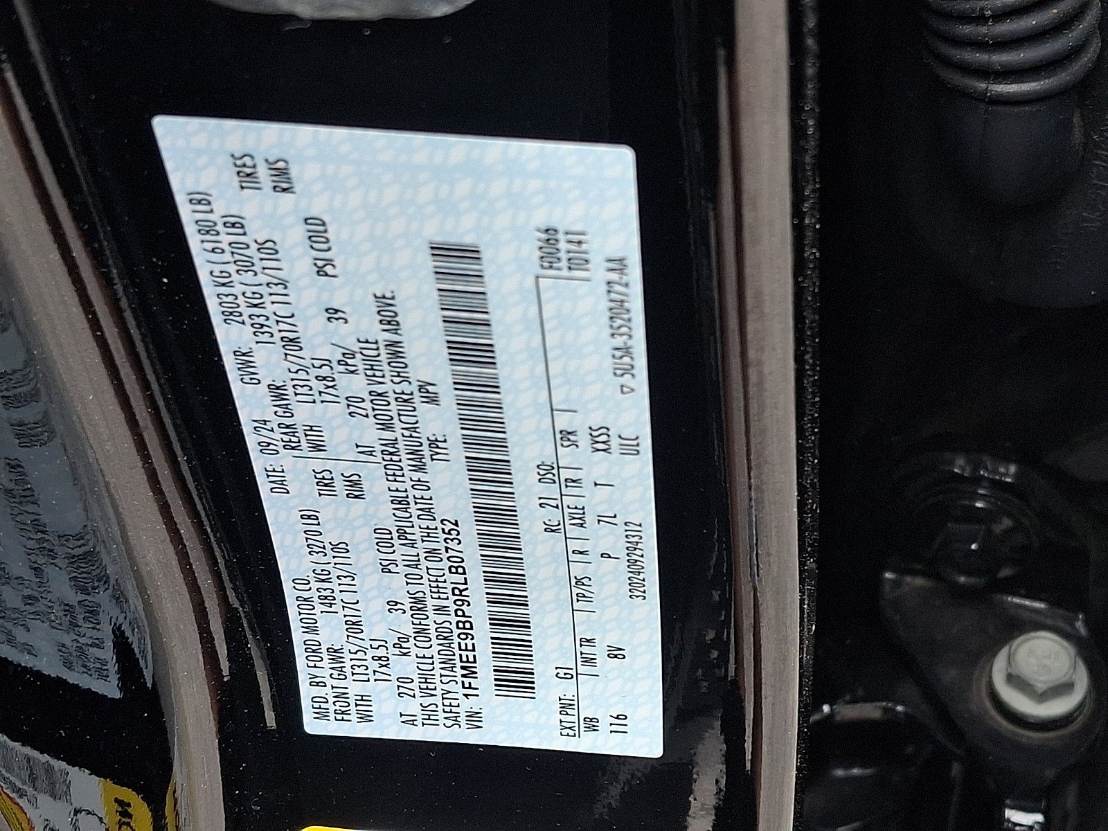 Certified 2024 Ford Bronco Badlands AWD/4WD image 26
