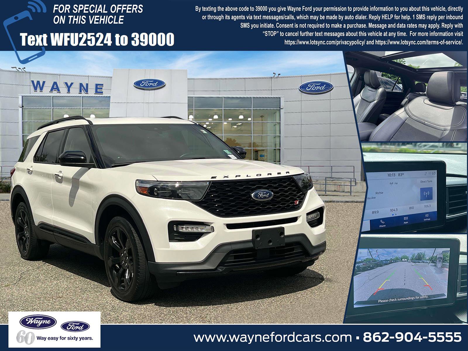 Certified 2022 Ford Explorer ST w/ ST Street Pack image 5