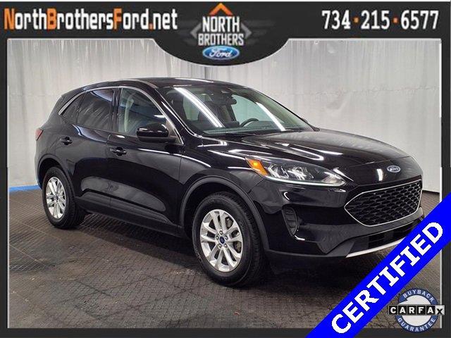 Certified 2020 Ford Escape SE