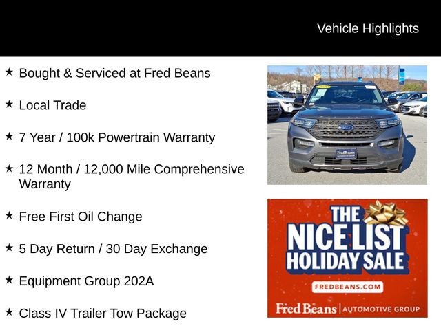 Certified 2022 Ford Explorer XLT w/ Equipment Group 202A video 3